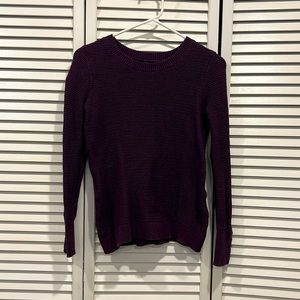 Dark purple Loft sweater